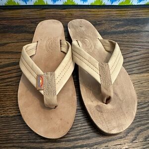 Tan Rainbow Sandals
